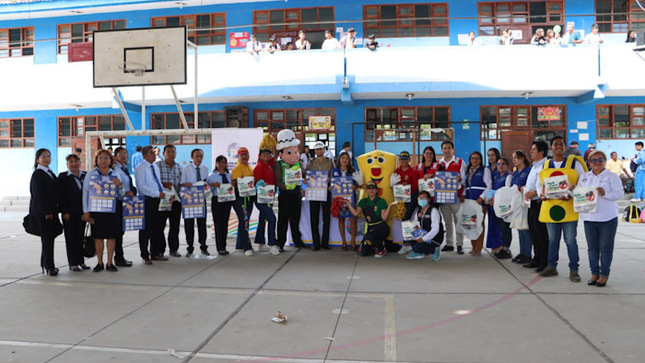 Dirección Regional de Transportes lanzó la campaña ¡Escolares Seguros, conductor responsable!