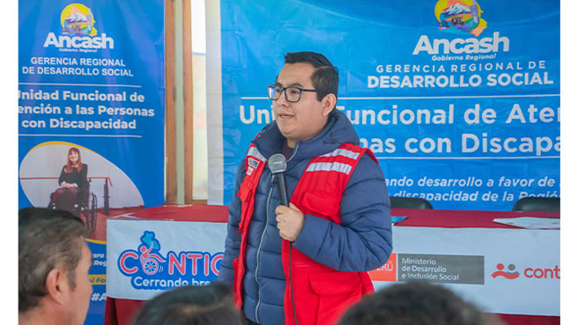 ¡HUARMEY PRESENTE! En la capacitación del programa " Contigo " organizada por el Gobierno Regional de Ancash