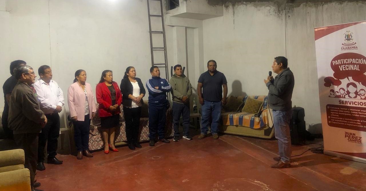 MPC juramentó juntas vecinales comunales del barrio alameda, pampa chica y urb. El pino