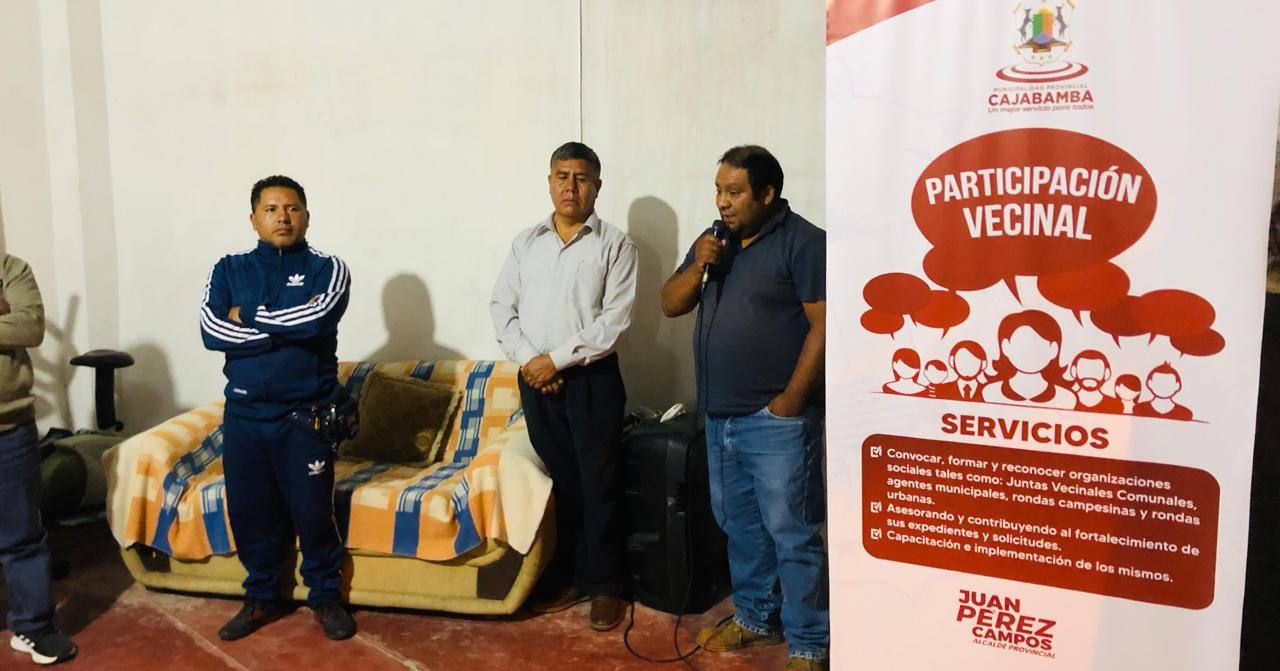 MPC juramentó juntas vecinales comunales del barrio alameda, pampa chica y urb. El pino