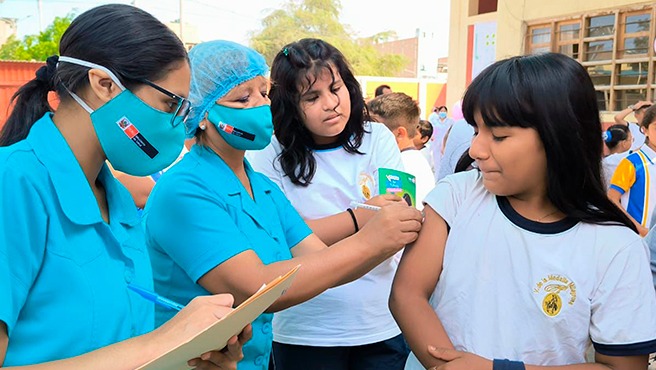 Lambayeque: Geresa prevé vacunar a más de 24 000 personas durante la Semana de la Vacunación en las Américas