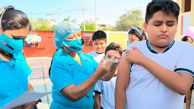 Lambayeque: Geresa prevé vacunar a más de 24 000 personas durante la Semana de la Vacunación en las Américas