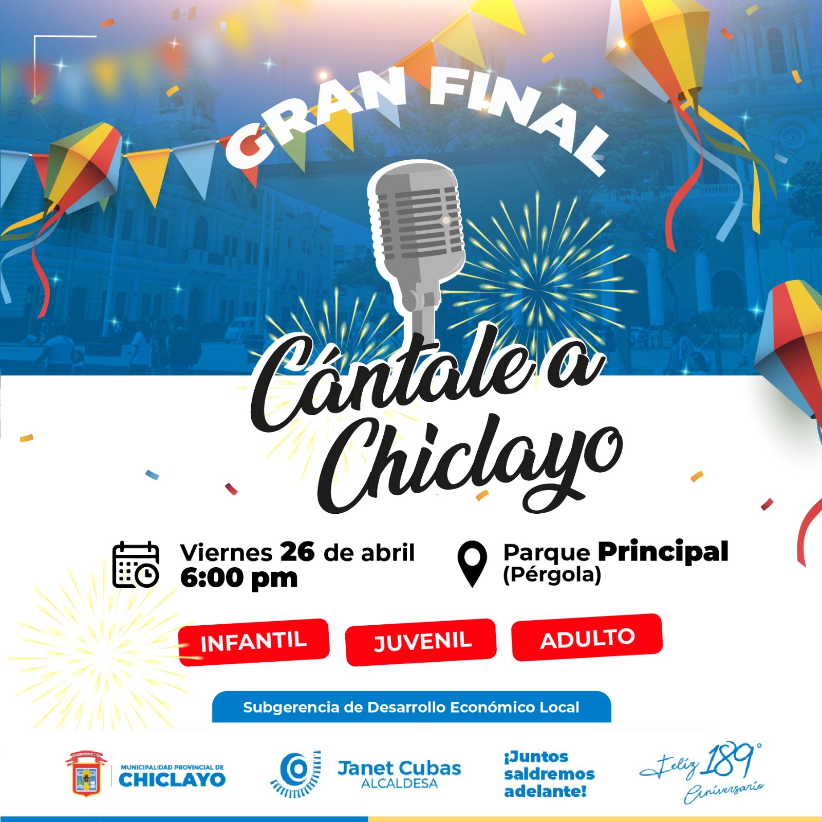 CÁNTALE A CHICLAYO