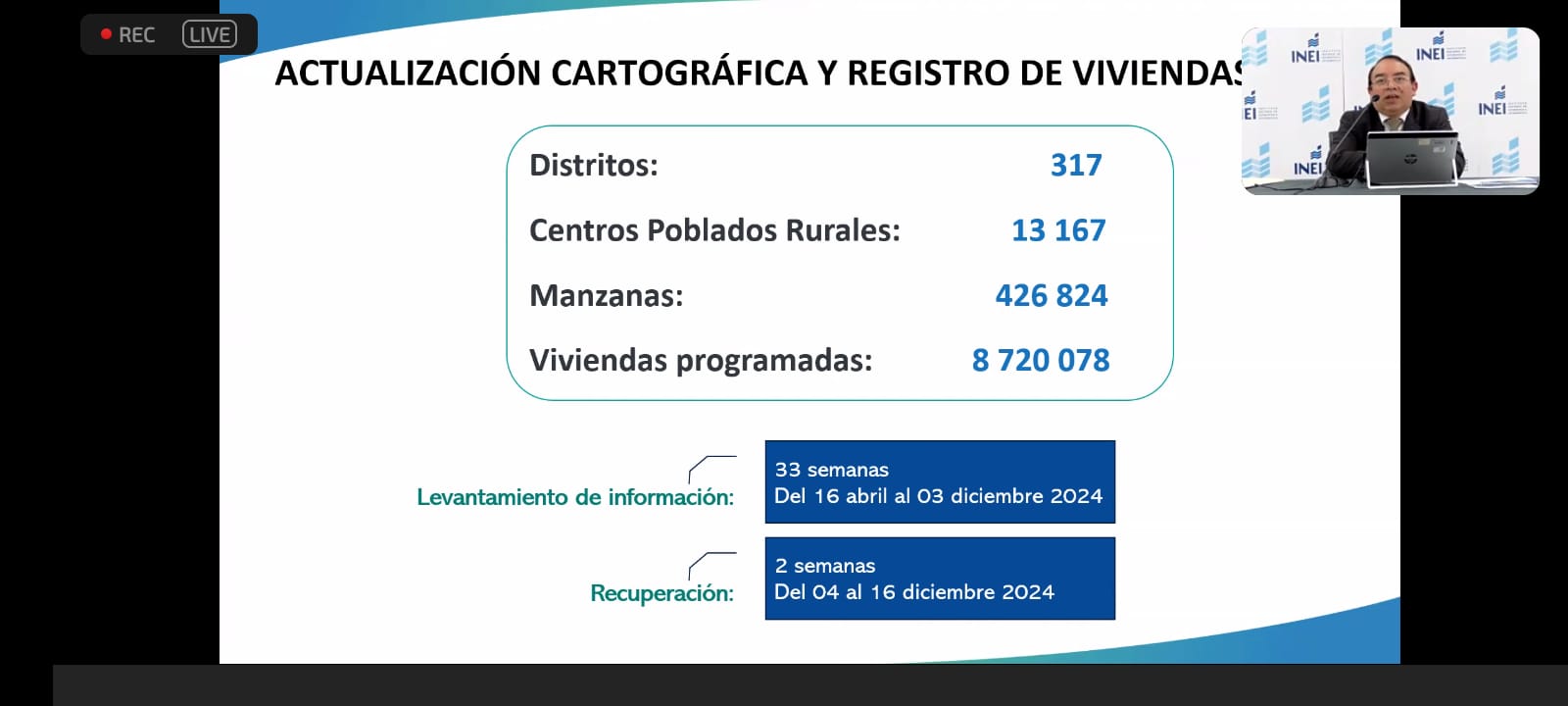 Titular y Alterno participa en Primera Sesión Ordinaria Virtual del Comité de Coordinación Interinstitucional de Estadística (CCOIE) 2024