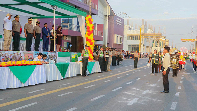 Regidor provincial participa de actividades entorno a seguridad ciudadana en la ciudad de Chimbote. 