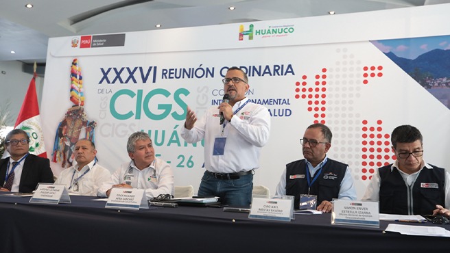 Huánuco: CIGS culminó con acuerdos y compromisos para atender temas prioritarios como anemia, Plan Mil y dengue