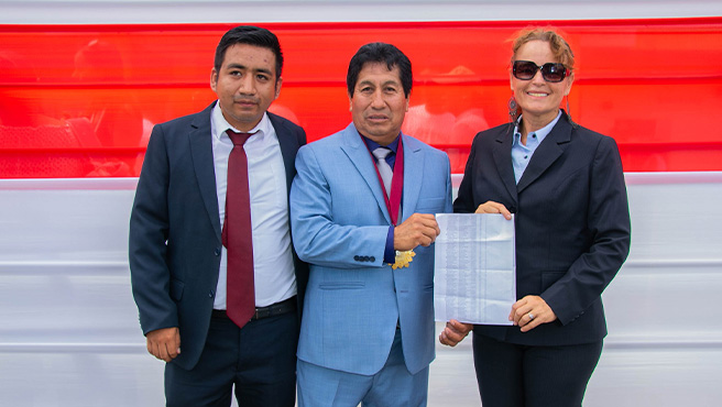 Alcalde apertura la sección de la facultad de la carrera profesional de Psicología y el Centro Pre Universitario de la UNMSM en Huarmey