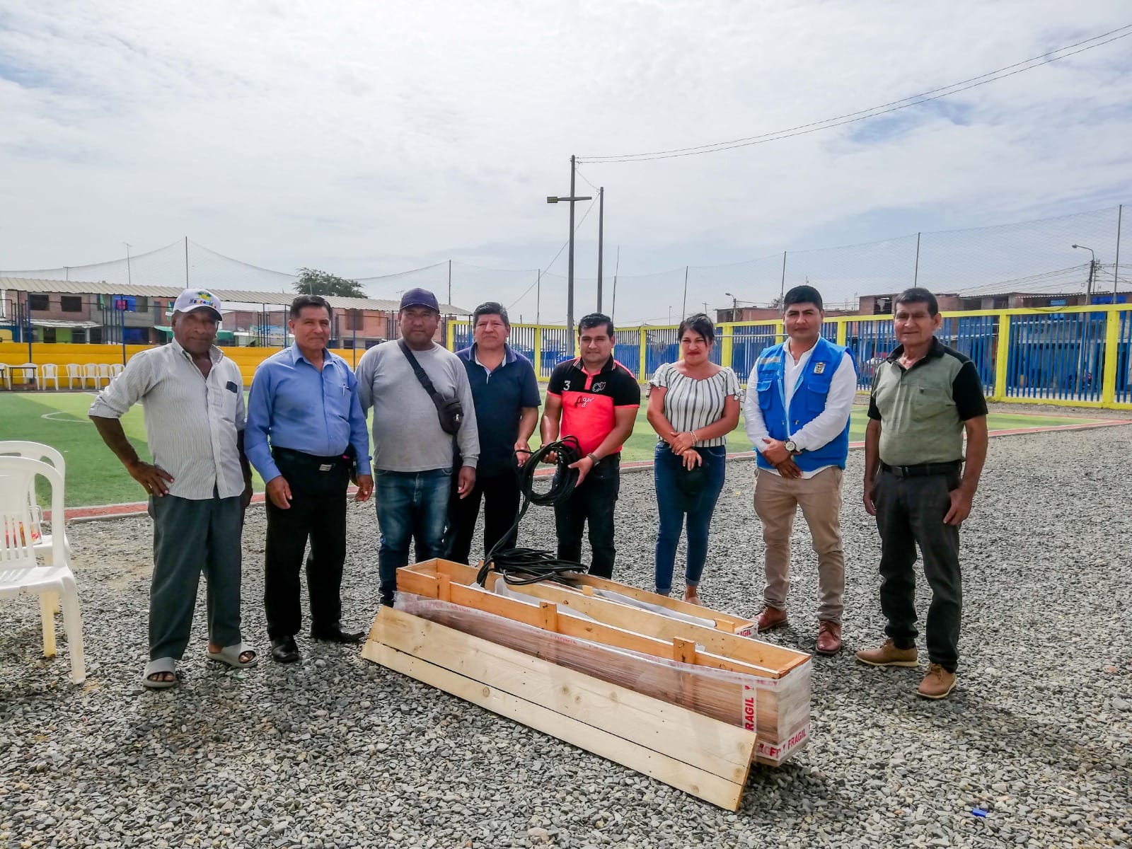 La Oficina Tรฉcnica Municipal para la Gestiรณn de los Servicios de Agua y Saneamiento, hizo entrega de una bomba sumergible de Agua Potable de 60 HP en el caserรญo Tranca Fanupe. Esta bomba serรก crucial para abastecer a cinco Juntas Administradoras de Servicios de Saneamiento (JASS) en las localidades de Casa Blanca, Tranca Fanupe, Tranca Sasape, Fanupe Barrio Nuevo y Santa Isabel.