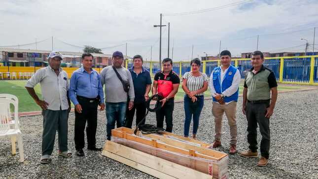 La Oficina Técnica Municipal para la Gestión de los Servicios de Agua y Saneamiento, hizo entrega de una bomba sumergible de Agua Potable de 60 HP en el caserío Tranca Fanupe. Esta bomba será crucial para abastecer a cinco Juntas Administradoras de Servicios de Saneamiento (JASS) en las localidades de Casa Blanca, Tranca Fanupe, Tranca Sasape, Fanupe Barrio Nuevo y Santa Isabel.