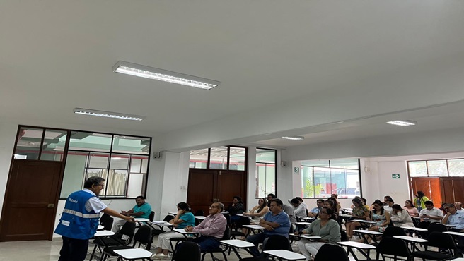 DRTPE Piura ofreció capacitación a trabajadores de la Dirección Regional de Agricultura.