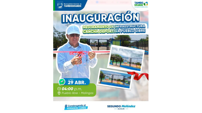 UNA OBRA MÁS AL SERVICIO DE LA POBLACIÓN