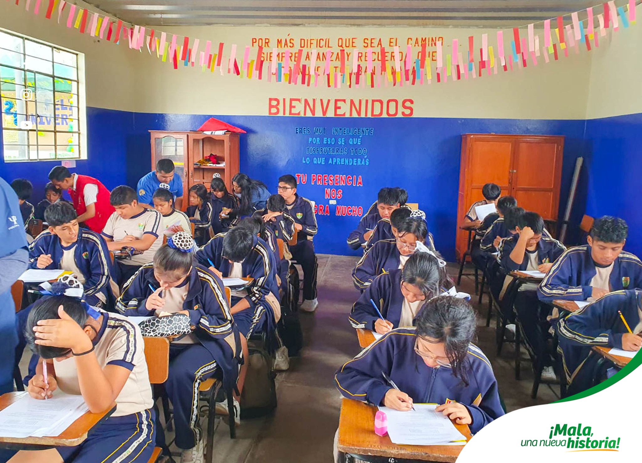 Ejecución de Test Psicológicos a favor de los Escolares de 4.° y 5.° de Secundaria