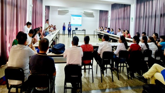 La DRTPE Piura a través del Centro de Empleo realizaron capacitación dirigida a los docentes y psicólogos de algunos distritos de Piura.