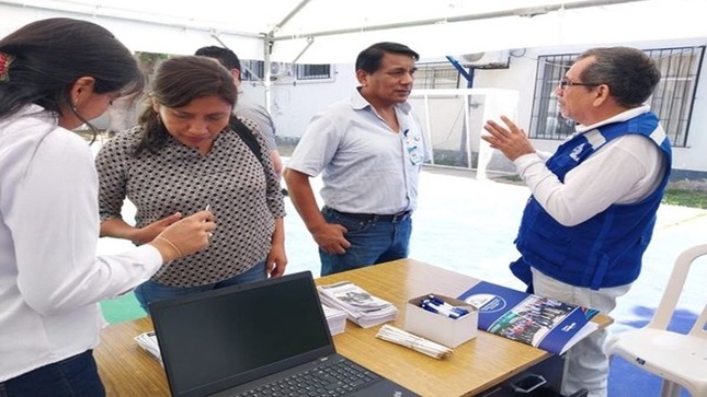 DRTPE Piura participó de la Feria de Seguridad y Salud en el Trabajo organizada por el Gobierno Regional Piura.
