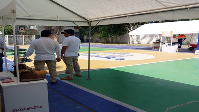DRTPE Piura participó de la Feria de Seguridad y Salud en el Trabajo organizada por el Gobierno Regional Piura.
