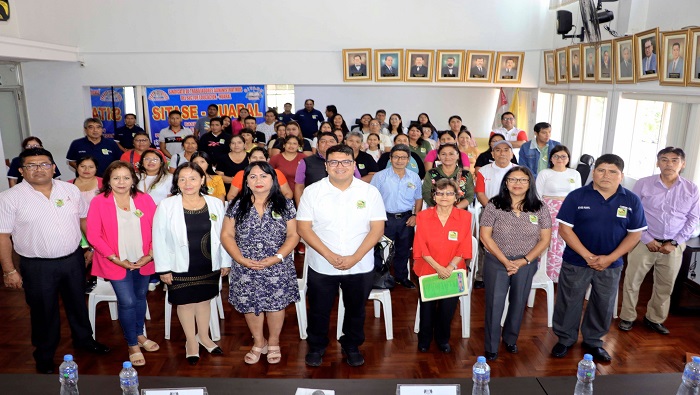 capacitación organizada por SITASE - HUARAL 