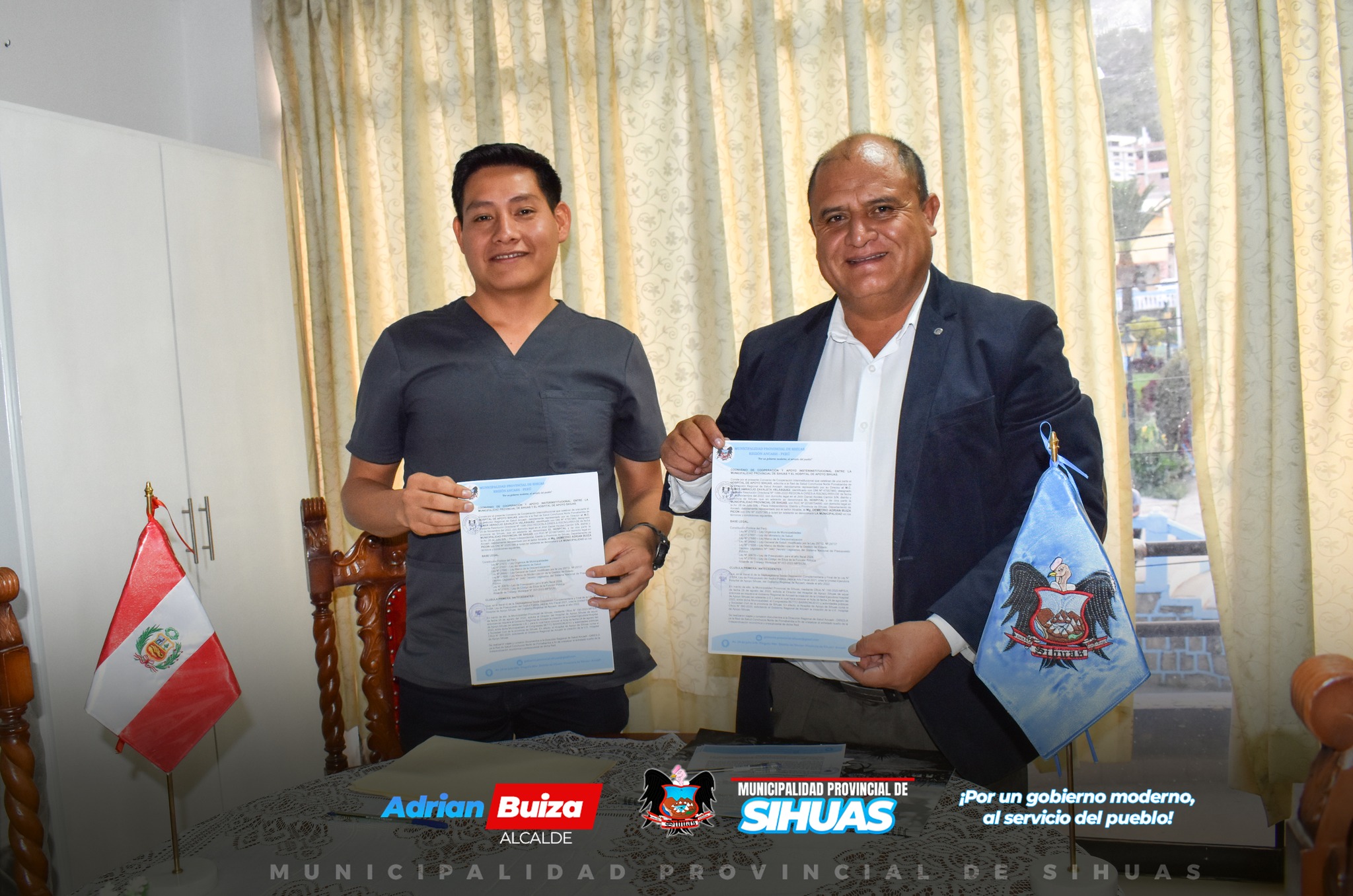 Con el propósito de mejorar la accesibilidad a los servicios de salud en la provincia de Sihuas, el alcalde provincial, Demetrio Buiza Picón, y el director del Hospital de Apoyo Sihuas (HAS), Elmer Zavaleta Velásquez, han suscrito un Convenio Interinstitucional. Este acuerdo se centra en la contratación de un Consultor para la elaboración del Expediente Técnico de Creación de la Unidad Ejecutora "Salud Sihuas".
La Municipalidad Provincial De Sihuas se ha comprometido a destinar un presupuesto de veinticuatro mil soles (S/. 24,000.00) para la contratación del Consultor, con el fin de materializar los objetivos del convenio. Esta medida busca independizarse administrativa y presupuestalmente de la Red de Salud Conchucos Norte, con el objetivo de atender de manera más efectiva a la población más vulnerable en sus aspectos psicológicos, físicos y comunitarios.
Como parte de este convenio, el HAS se compromete a seleccionar al personal profesional necesario y a proporcionar la infraestructura requerida para el cumplimiento de los servicios del Consultor. Además, se garantiza el acceso a la información necesaria para llevar a cabo el trabajo contratado.
Este paso marca un paso importante en el esfuerzo conjunto por mejorar la atención médica en la provincia de Sihuas y sus alrededores, con la esperanza de brindar servicios de salud más eficaces y accesibles a toda la comunidad.
El antecedente de este acuerdo se remonta al año 2020, cuando la comuna provincial solicitó al Gobierno Regional de Áncash la creación de la Unidad Ejecutora Hospital de Apoyo Sihuas. Desde entonces, se han realizado diversos intentos, incluyendo la remisión de informes técnicos a la Dirección General de Presupuesto Público del Ministerio de Economía y Finanzas. Sin embargo, estos esfuerzos se vieron obstaculizados por no cumplir con los requisitos necesarios.
Durante los años 2021 y 2022, se cursaron documentos tanto a la Dirección Regional de Salud Áncash (Dires-A) como a la Red de Salud Conchucos Norte para concretar la independización económica y presupuestal de dicha entidad.
En el 2023, se elaboró un nuevo informe técnico, recomendado por la Dirección de Articulación del Presupuesto Territorial del Ministerio de Economía y Finanzas.
Este compromiso interinstitucional vislumbra una esperanza para la provincia de Sihuas y provincias vecinas, el cual el sanatorio viene brindando en la atención.
¡El servicio de buena salud es un derecho de todos!