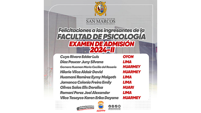Alcalde felicita a los estudiantes ingresantes de la facultad de Psicología de la UNMSM - Filial Huarmey.