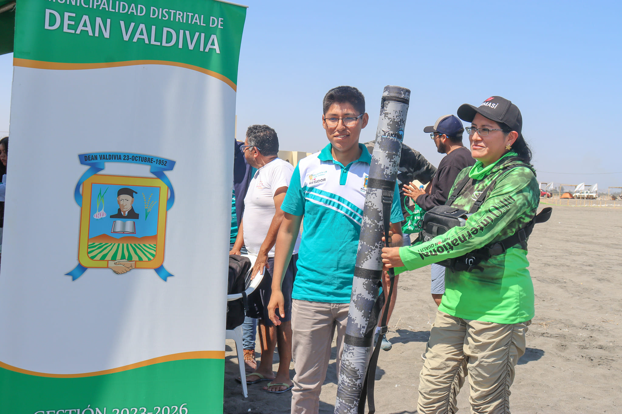 II concurso de pesca en playa Motobomba
