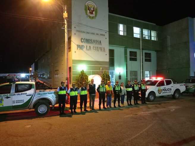 nuevas estrategias para velar por la seguridad en el Distrito de Dean Valdivia.