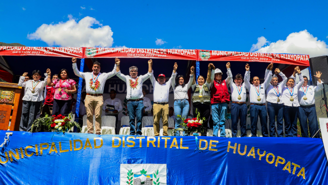 Se entregó la resolución del Expediente Técnico del Proyecto de Riego Huamanmarca – Huayopata La Convención. 