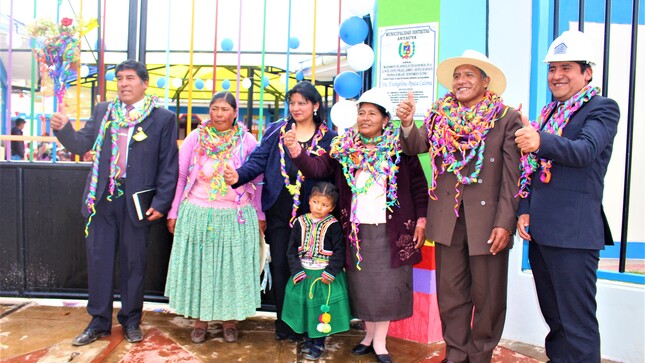 Dicha obra mejorara la calidad educativa en el Centro Poblado de Larimayo