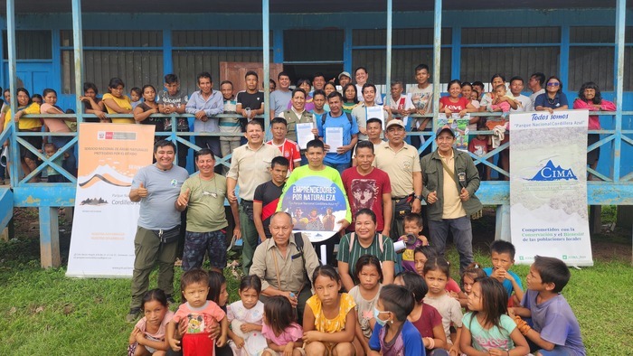 Acuerdos de conservación en las regiones de Loreto y San Martín beneficiarán a más de 600 familias en la zona adyacente al Parque Nacional Cordillera Azul.