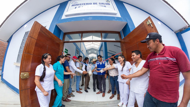 GORE inaugura moderno y equipado centro de salud I-1 Silahuá de Frías - Ayabaca