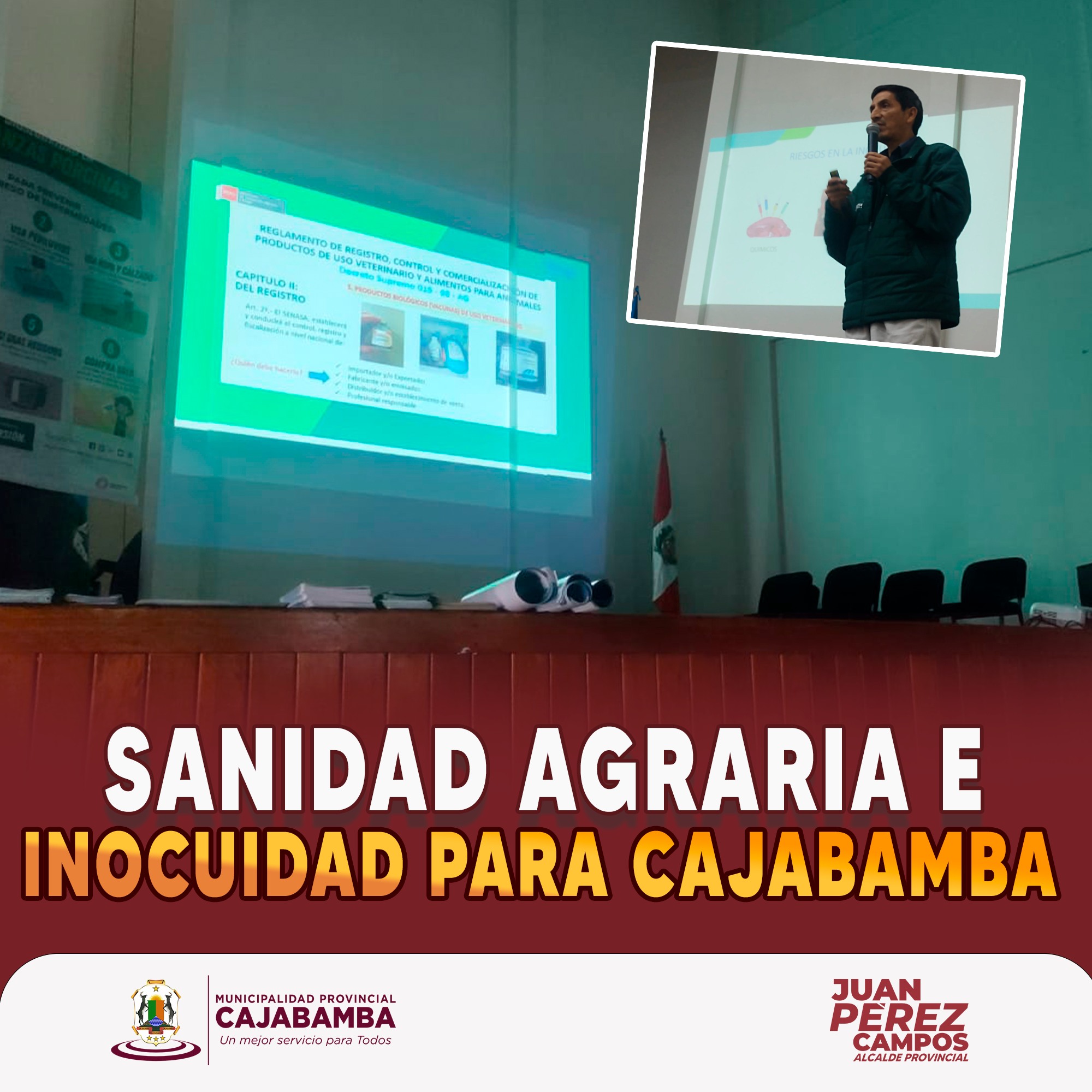 Brindaron el I Curso en Sanidad Agraria e Inocuidad