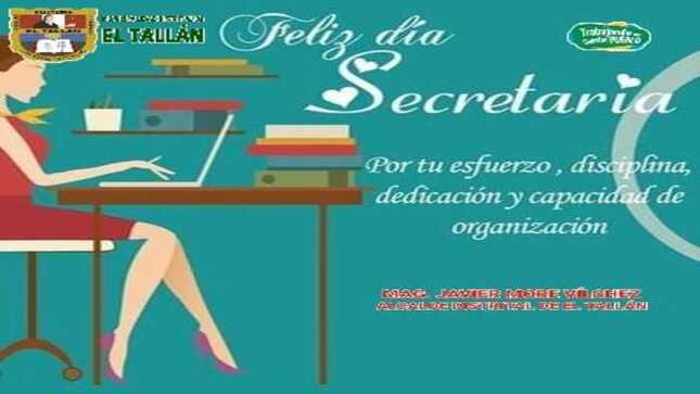¡Feliz día de la secretaria!