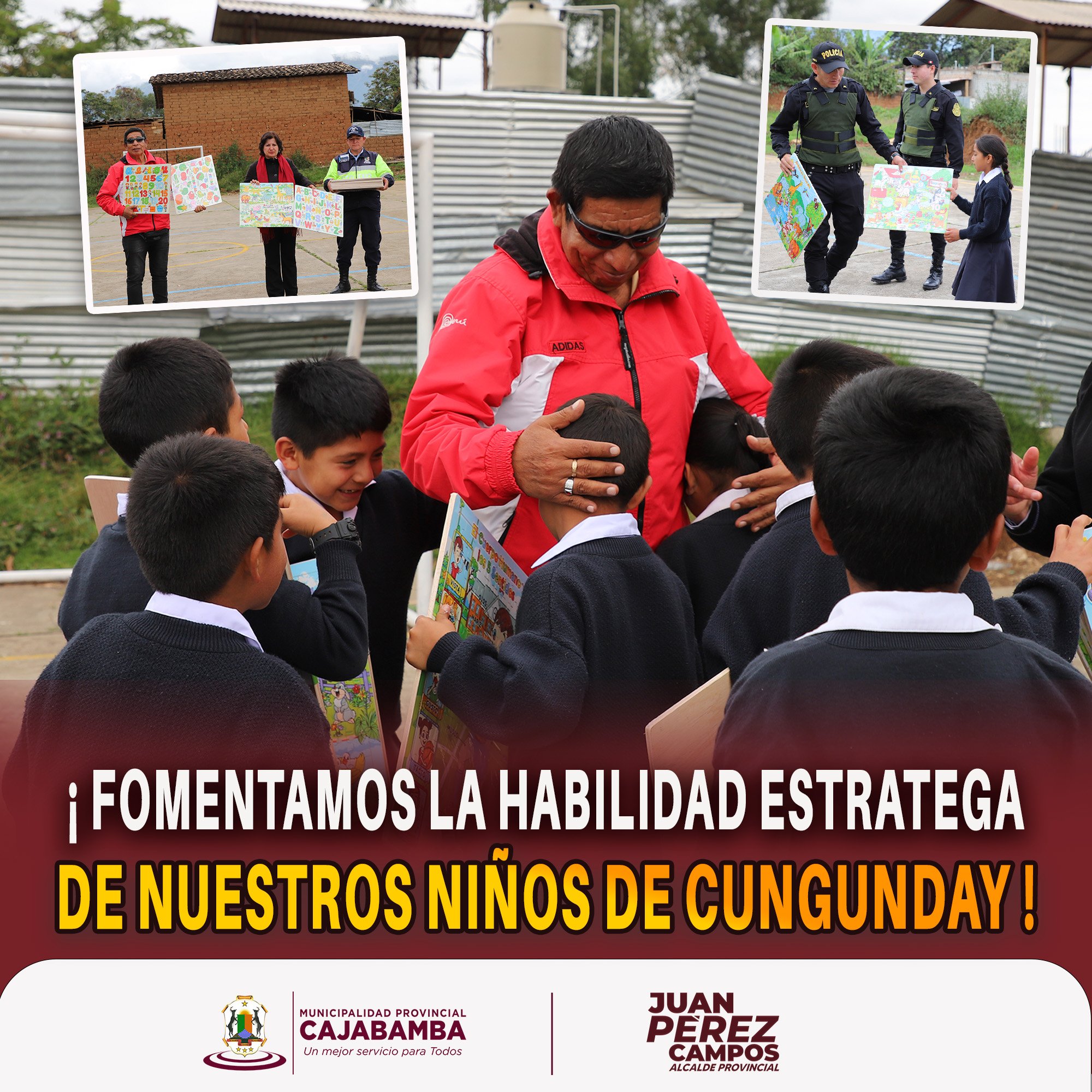 ¡Fomentamos la habilidad estratega de nuestros niños de Cungunday!