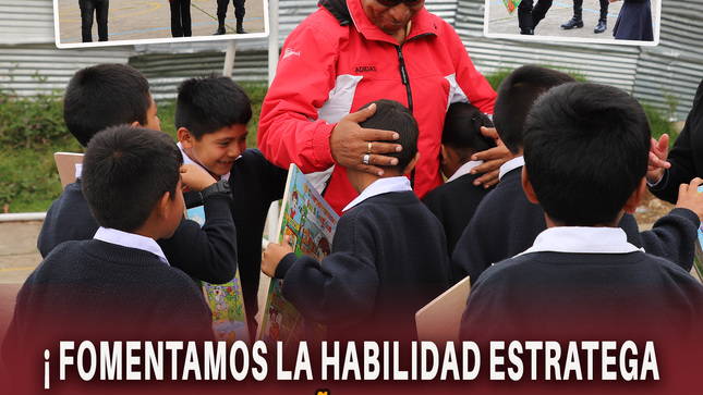 ¡Fomentamos la habilidad estratega de nuestros niños de Cungunday!