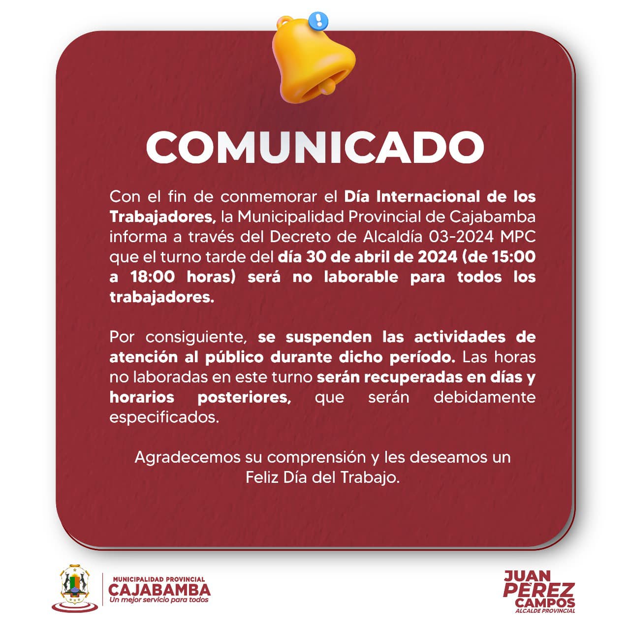 Comunicado