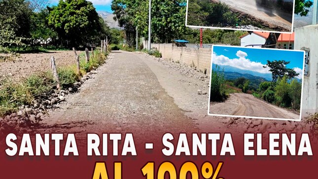 Se culminó con éxito la trocha carrozable Santa Rita – Santa Elena