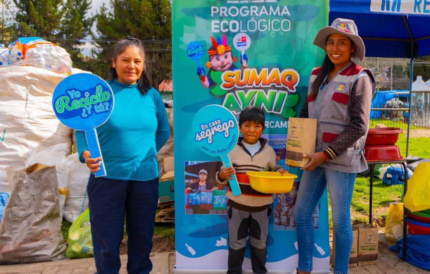 ¡Juntos por un Puno que recicla! Promotores ambientales recolectan más de 5 toneladas de residuos aprovechables