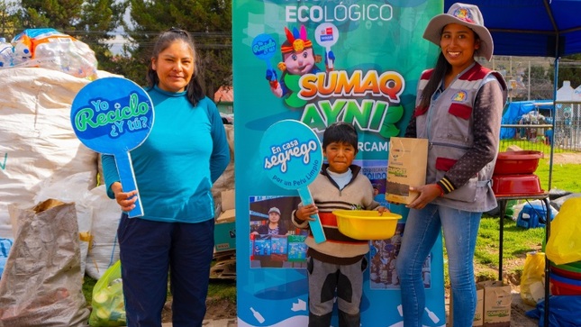 ¡Juntos por un Puno que recicla! Promotores ambientales recolectan más de 5 toneladas de residuos aprovechables