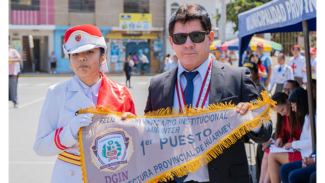 Felicitaciones a los ganadores del Concurso de Escoltas por los 151 aniversario del MININTER - Huarmey