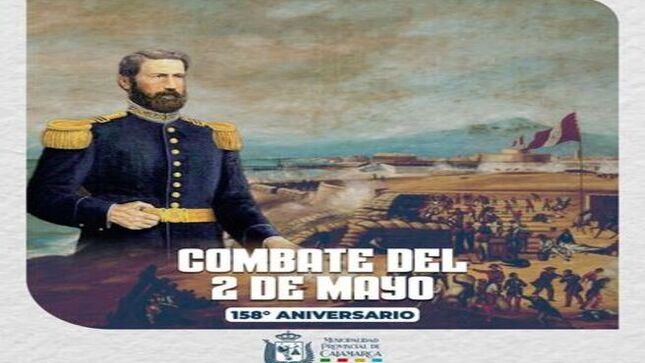 ✅ Un día como hoy, en el año de 1866, se realizó el Combate Naval del 2 de Mayo, el cual fue el último acontecimiento bélico contra las fuerzas colonialistas españolas, el cual concluyó con victoria peruana y latinoamericana, inmortalizándose como héroe nacional el recordado don José Gálvez Egúsquiza . ⚔⚔