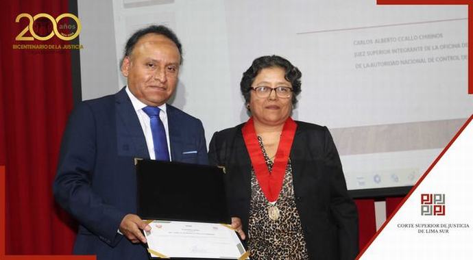 ODANC Lima Sur realizó capacitación magistral referente a la calificación de la falta disciplinaria
