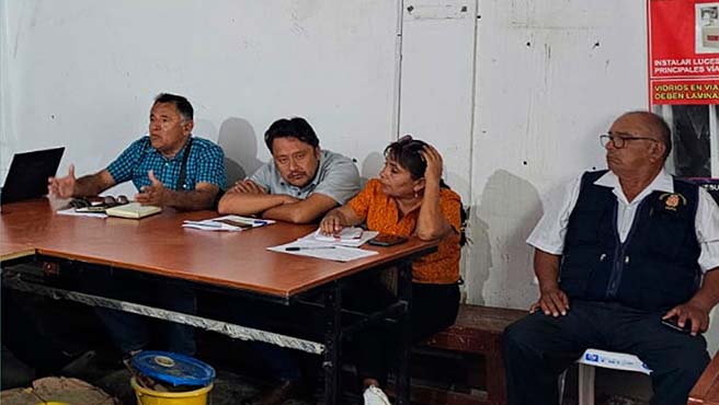Comuna paiteña participa en la simulación de gabinete ante emergencias y desastres