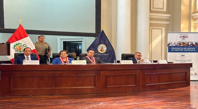 Presidente Dr. Marco Angulo participó de la implementación de la Comisión de Integridad del Poder Judicial del Perú