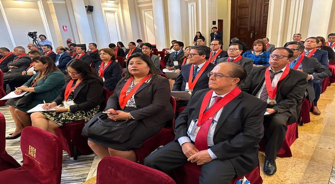 Presidente Dr. Marco Angulo participó de la implementación de la Comisión de Integridad del Poder Judicial del Perú