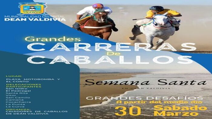 Carrera de caballos por Semana Santa