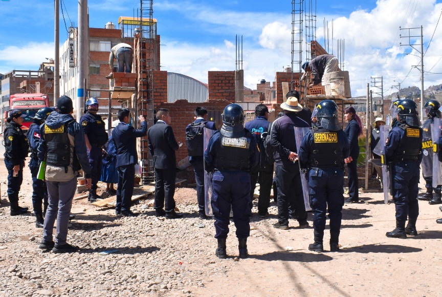 Gerencia de Desarrollo Urbano intervino a vivienda en construcción por irregularidades urbanísticas