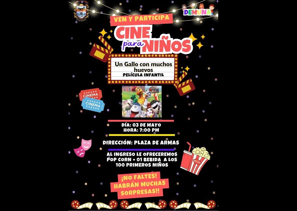 “CINE PARA NIÑOS” 