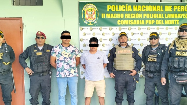 Efectivos de la comisaría PNP Del Norte en coordinación con la Unidad de Emergencias Chiclayo