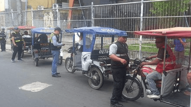 Operativos a motocarros