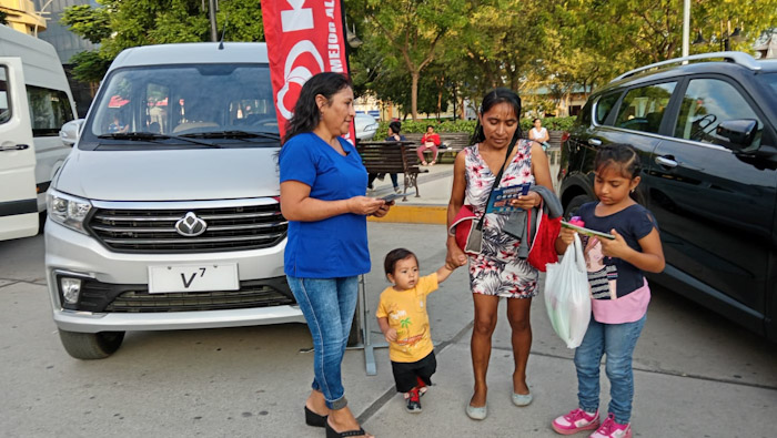 GORE sensibiliza para prevenir casos de dengue durante feria automotriz de Sullana