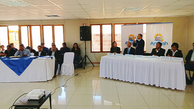 Alcalde de Huarmey, Cavino Cautivo Grasa participa de la Sesión Intergubernamental IAR en favor del Desarrollo Infantil.