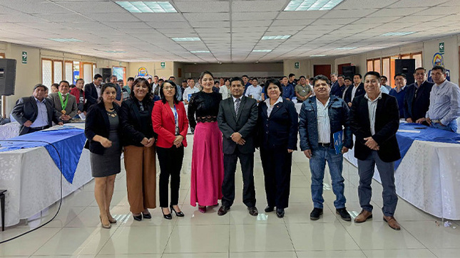 Alcalde de Huarmey participa como experiencia exitosa en el marco de la firma de "Pacto Regional en el GRA".